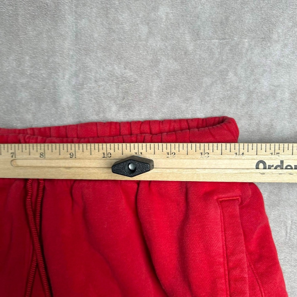 Jordan Jumpman Fleece Shorts Mens Medium Red Black Graphic CK6707-687 - Picture 3 of 9